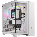 CASE CORSAIR ATX iCUE LINK 6500X RGB 3VEN. SYSTEM-HUB DOS-CAMARAS WHITE