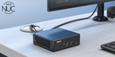 NUC 15 Pro ASUS INTEL CORE 3 100U M.2 WIFI BT HDMI DDR5-5600Mhz USB3.2 LAN-2.5G Cable Black