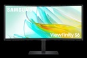 MONITOR SAMSUNG ViewFinity S6 S65UC Curvo 34Inch Ultra WQHD 100Hz 5ms USB-C Black