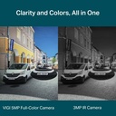 CAMARA TP-LINK VIGI C250 5MP TIPO DOME FULL-COLOR VISION NOCT.