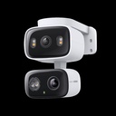 CAMARA TP-LINK TAPO C246D TIPO PT DOBLE LENTE INT-EXT 3MP VISI 360° VIS. NOCT. WI-FI BIDIRECIO 512GB