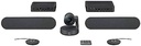 CONFERENCE-CAM LOGITECH RALLY PLUS 4K-ZOOM 15X-RIGHTSENSE-VISION 90 HASTA 24 PERSONAS