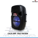 PARLANTE ITALY PA1504 15Inch 90000Watts MP3 MIC. PEDESTAL NEGRO