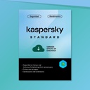 KASPERSKY STANDARD / 1 DISPOSITIVO / 1AÑO / BASE