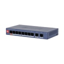 DAHUA 10-Port Cloud Managed Desktop Switch with 8-Port