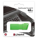 Kingston - USB flash drive - 64 GB - USB 3.2 Gen 1 - NEON Green - 64 GB