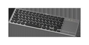 Klip Xtreme - Keyboard - Spanish - Wireless - 2.4 GHz / Bluetooth 5.0 - Gray / Black