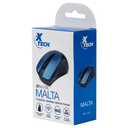 Xtech - XTM-315BL - Mouse - 2.4 GHz - Wireless - Blue - 4-button 1600dpi