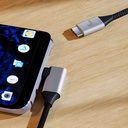 Xtech - USB cable - USB Type C - 3 m - Black - (m) to (m) right-angle XTC-531