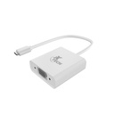 Xtech - Display adapter - USB Type C - VGA - Glossy white - XTC-551