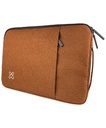 Klip Xtreme SquarePro KNS-420 - Funda para portátil - 15.6" - marrón