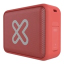 Klip Xtreme Port TWS KBS-025 - Altavoz - Naranja coral - Resistente al agua hasta 20 horas IPX7