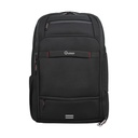 MOCHILA NOTEBOOK QUASAD QXB-ElitePack NYLON 15.6INC. NEGRO FILOS ROJOS