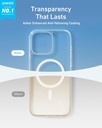 Anker - magnetic case - 16 Pro Max - Clear