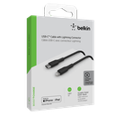 Belkin BoostCharge - Cable Lightning - 24 pin USB-C macho a Lightning macho - 1 m - negro