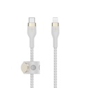 Belkin BoostCharge - Cable Lightning - 24 pin USB-C macho a Lightning macho - 2 m - blanco