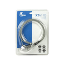 XTech XTA-110 - Cable de bloqueo de computadora tipo "notebook"