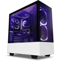 NZXT H series H510 Elite - Torre - ATX - panel lateral con ventana - sin fuente de alimentación - negro mate