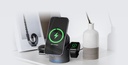 Klip Xtreme - Charging stand / battery charger - 15 Watt - 24 pin USB-C