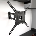 Klip Xtreme KPM-875 - Kit de montaje (placa de contacto, soporte para montaje en pared, brazo oscilante doble) - para pa