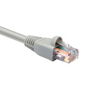 Nexxt - Cable de interconexión - RJ-45 (M) a RJ-45 (M) - 90 cm - UTP - CAT 5e - moldeado, trenzado - gris