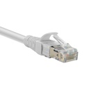 Nexxt - Cable de interconexión - RJ-45 (M) a RJ-45 (M) - 91 cm - UTP - CAT 6a - trenzado - gris