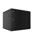 Nexxt Solutions - Rack armario - instalable en pared - RAL 9005, negro barniz - 9U - 19"