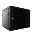 Nexxt Solutions - Rack armario - instalable en pared - RAL 9005, negro barniz - 15U - 19"