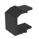 Panduit NetKey - blank module - black
