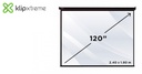 Klip Xtreme KPS-304 - Pantalla de proyección - instalable en el techo, instalable en pared - 120" (305 cm)