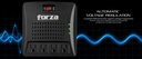 Forza FVR Series FVR-3001 - Regulador automático de voltaje - CA 110/120 V - 1500 vatios - 3000 VA