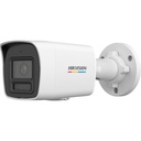 CAMARA IP TUBO SELLADA CON LUZ HIBRIDA COLOR VU  2MP L 28MM CON MICROFONO