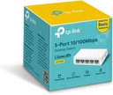 SWITCH 5 PUERTOS 10/100MBPS NO-ADMINISTRABLE