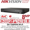 GRABADOR DIGITAL 8CH TURBO HD 4.0 1 HDD AUDIO Y ALARMA