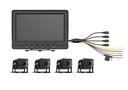 KIT VEHICULAR DE PANTALLA Y 4 CAMARAS