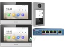 CAMARA DE VIDEOPORTERO 2MP PARA 2 DEPARTAMENTOS TCP/IP HIKVISION