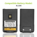 BATERIA DE LITIO PARA RADIO HY-BL1506 1500 MAH