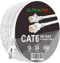 CABLE UTP CAT 6E INTERIOR 100 MTS