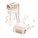 FUNDA DE 100 CONECTORES RJ45 CAT6