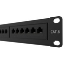 PATCH PANEL CAT6 24 PUERTOS