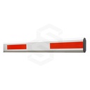 BARRA SLIM RECTANGULAR DE 4,50 METROS BLANCA