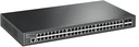 SWITCH TPLINK JETSTREAM 48 PUERTOS GIGABIT + 4 SFP+ 1GBPS CAPA 2 ADMINISTRABLE