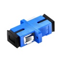 ADAPTADOR SC/UPC MONOMODO SÍMPLEX CON MARCO. EMBALAJE EN BLÍSTER.