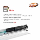 KIT DE HERRAJE 1 HOJA CON MARCO PS TORE