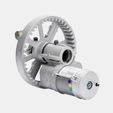 MOTOR PARA PUERTA ENROLLABLE 7V C/ MICRO, CREMALLERA DE ALUMINIO Y KIT ELECTRONICO