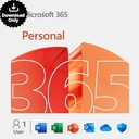 M365 Personal Subscr PK Lic 1YR Online LatAm ONLY ESD TO PRINT