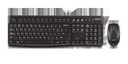 TECLADO-MOUSE COMBO LOGITECH MK120 NEGRO USB PLUG AND PLAY RESISTENTE A SALPICADURAS