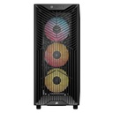 CASE CORSAIR ATX 3200D RS ARGB TEMPERED GLAS MID-TOWER USB3.2 USB2.0 SUP-9VENT. BLACK