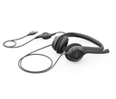 HEADSET LOGITECH H390 NEGRO USB PLUG AND PLAY SUPRESION RUIDO SONIDO ESTEREO