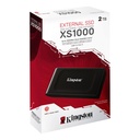 SSD KINGSTON/EXTERNO XS1000 2TB USB 3.2 GEN 2 1050MBX/1000MBS NAND 3D RED